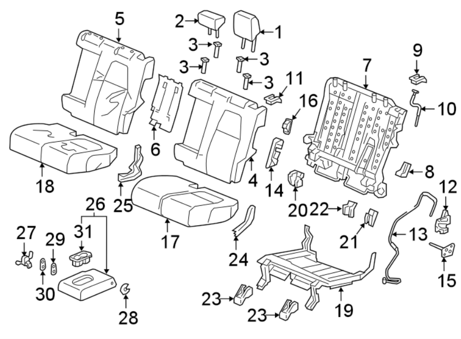 27SEATS & TRACKS. REAR SEAT COMPONENTS.https://images.simplepart.com/images/parts/motor/fullsize/4464415.png