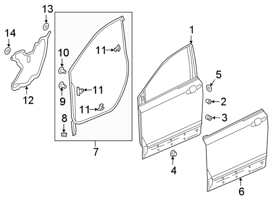 5Front door. Door & components.https://images.simplepart.com/images/parts/motor/fullsize/4464475.png