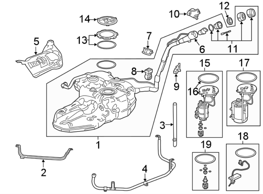 FUEL SYSTEM COMPONENTS.