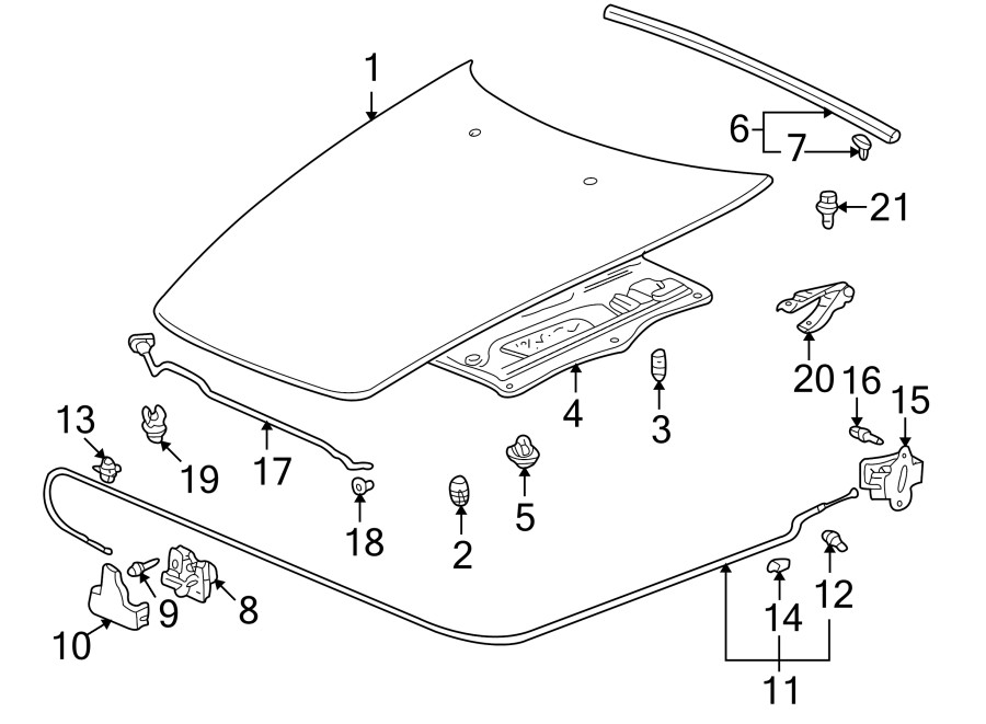 HOOD & COMPONENTS.