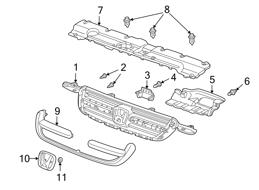 4GRILLE & COMPONENTS.https://images.simplepart.com/images/parts/motor/fullsize/4466015.png