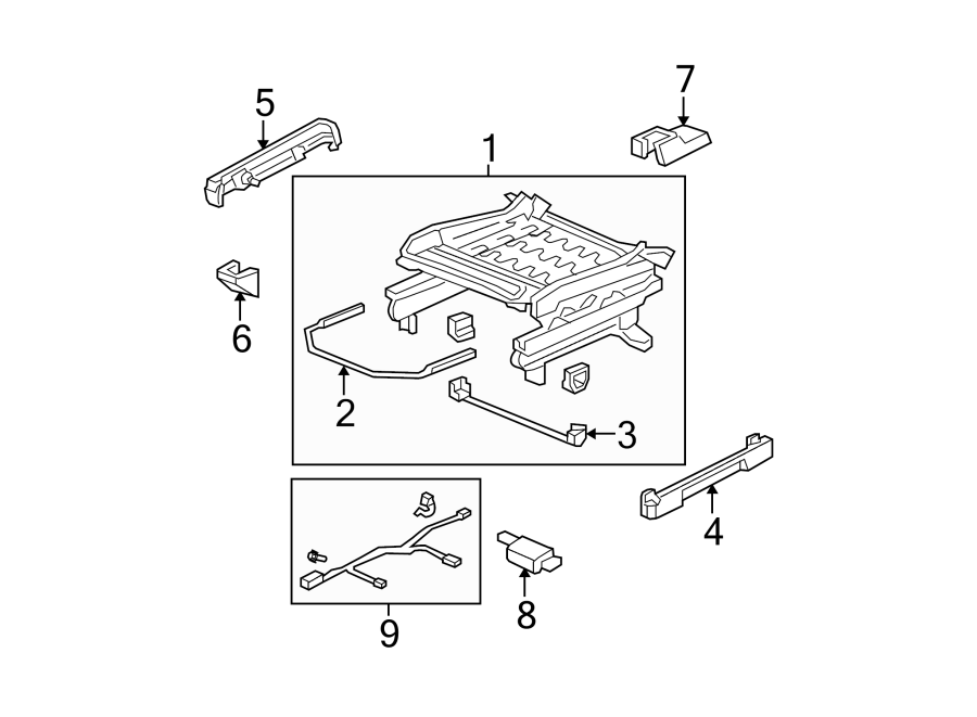 SEATS & TRACKS. TRACKS & COMPONENTS.