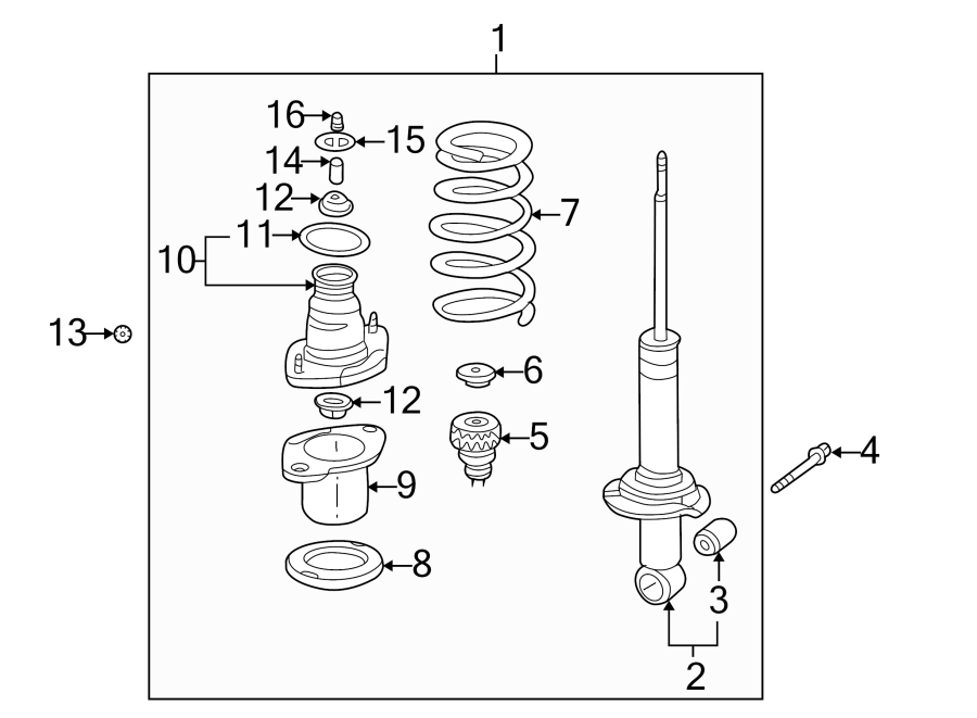 13REAR SUSPENSION. STRUTS & COMPONENTS.https://images.simplepart.com/images/parts/motor/fullsize/4466465.png