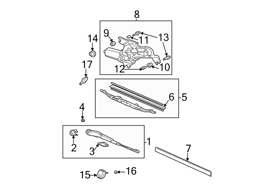 13BACK DOOR. WIPER & WASHER COMPONENTS.https://images.simplepart.com/images/parts/motor/fullsize/4466540.png