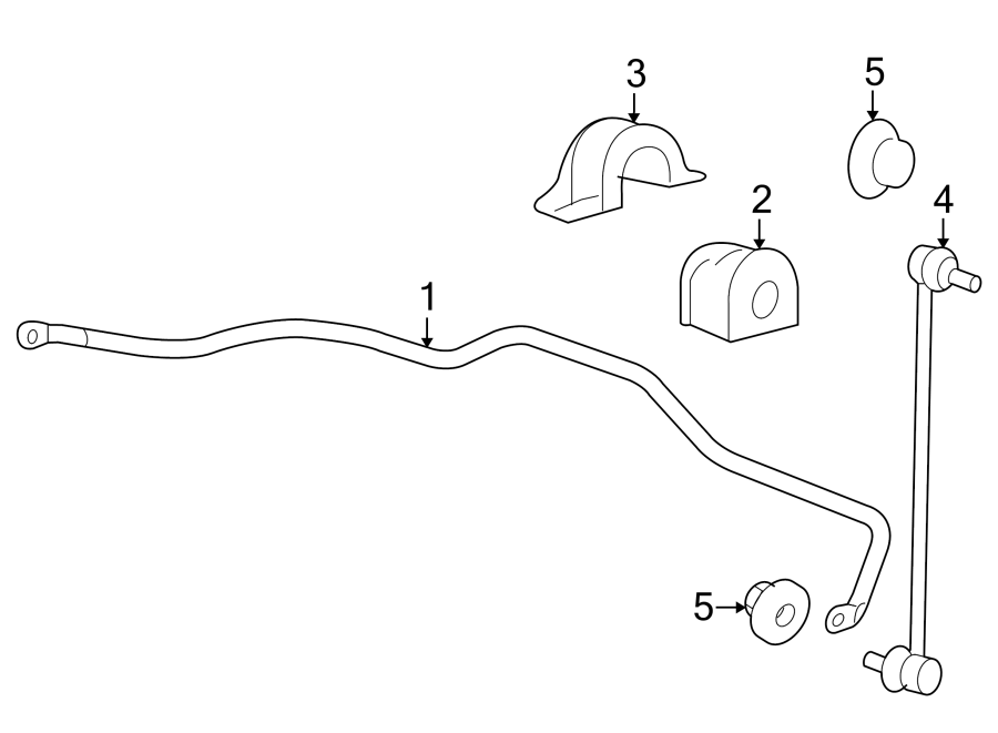 5Front suspension. Stabilizer bar & components.https://images.simplepart.com/images/parts/motor/fullsize/4467195.png