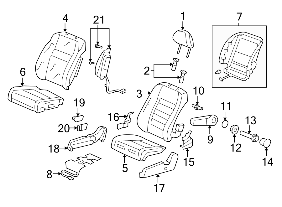 6SEATS & TRACKS. FRONT SEAT COMPONENTS.https://images.simplepart.com/images/parts/motor/fullsize/4467315.png