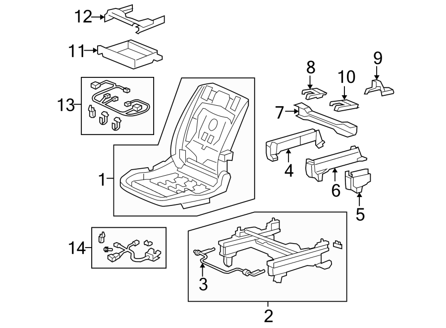 SEATS & TRACKS. TRACKS & COMPONENTS.