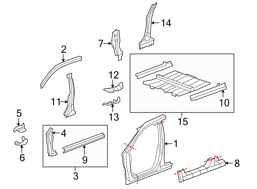 12PILLARS. ROCKER & FLOOR.https://images.simplepart.com/images/parts/motor/fullsize/4467365.png