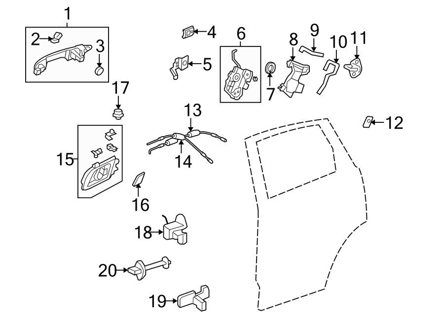 15REAR DOOR. LOCK & HARDWARE.https://images.simplepart.com/images/parts/motor/fullsize/4467425.png