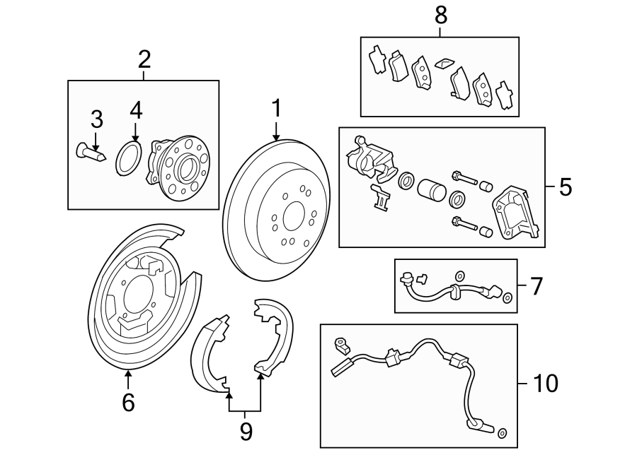 1REAR SUSPENSION. BRAKE COMPONENTS.https://images.simplepart.com/images/parts/motor/fullsize/4467465.png