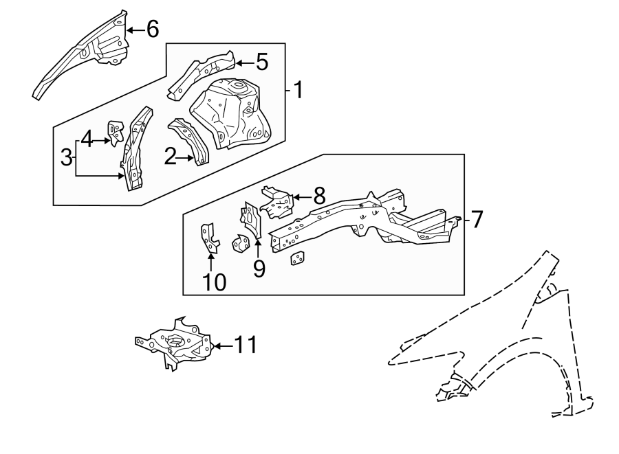 9FENDER. STRUCTURAL COMPONENTS & RAILS.https://images.simplepart.com/images/parts/motor/fullsize/4468090.png