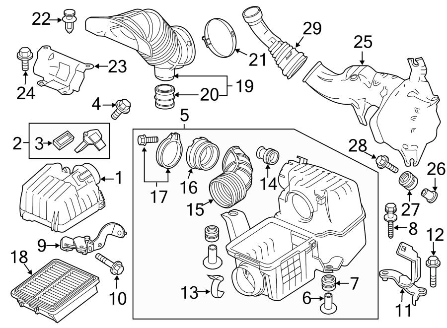 4ENGINE / TRANSAXLE. AIR INTAKE.https://images.simplepart.com/images/parts/motor/fullsize/4468165.png