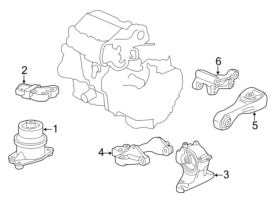 5ENGINE / TRANSAXLE. ENGINE & TRANS MOUNTING.https://images.simplepart.com/images/parts/motor/fullsize/4468180.png