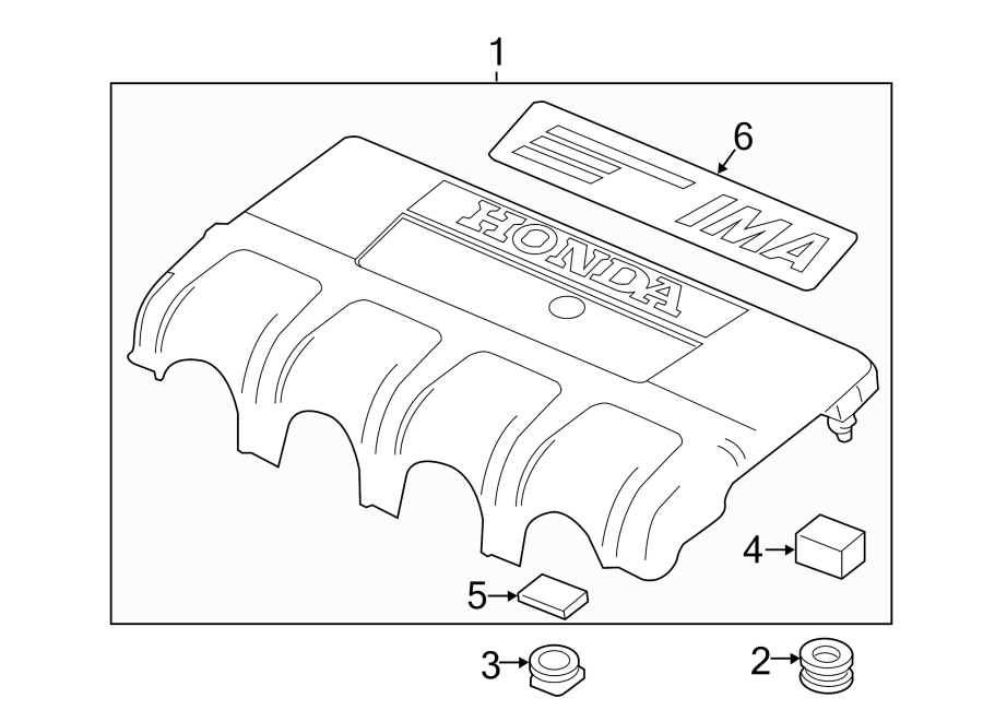 6ENGINE / TRANSAXLE. ENGINE APPEARANCE COVER.https://images.simplepart.com/images/parts/motor/fullsize/4468190.png