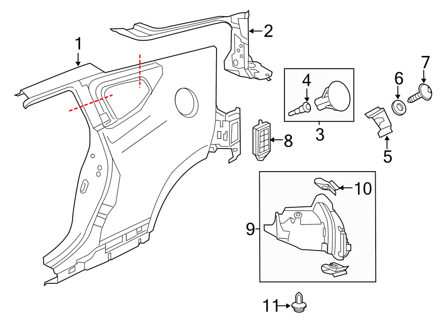 4Quarter panel & components.https://images.simplepart.com/images/parts/motor/fullsize/4468400.png