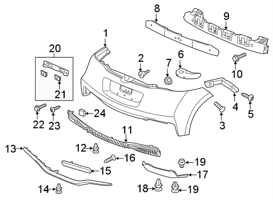 10REAR BUMPER. BUMPER & COMPONENTS.https://images.simplepart.com/images/parts/motor/fullsize/4468512.png