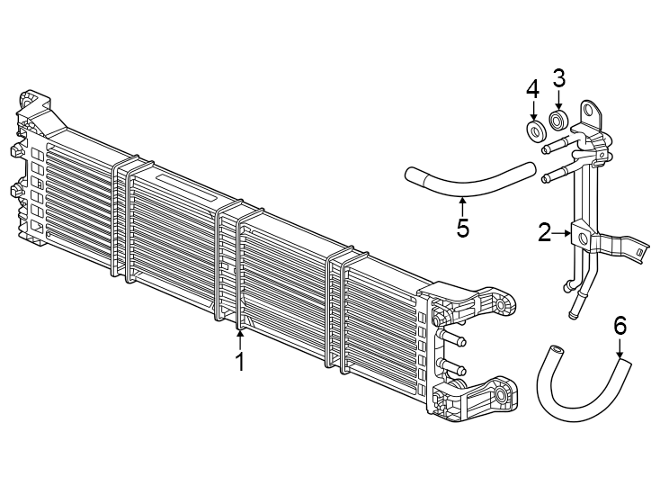 TRANS oil cooler.