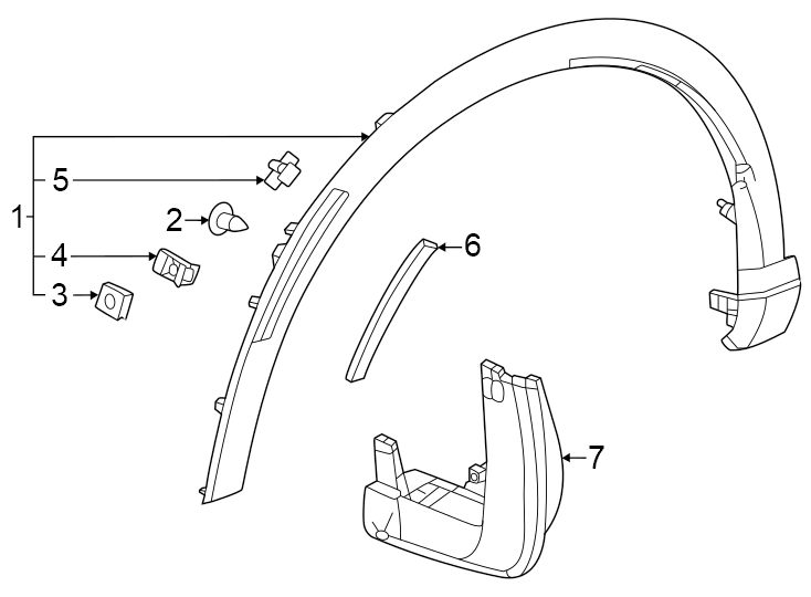 4Fender. Exterior trim.https://images.simplepart.com/images/parts/motor/fullsize/4469090.png