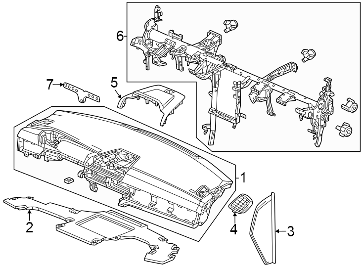 Instrument panel.