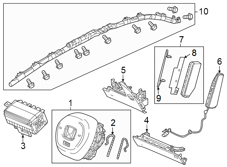 Restraint systems. Air bag components.