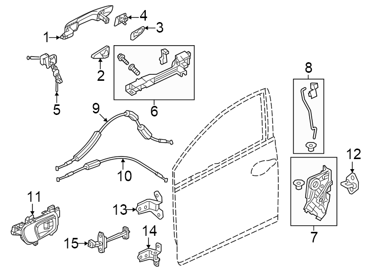 6Front door. Lock & hardware.https://images.simplepart.com/images/parts/motor/fullsize/4469470.png