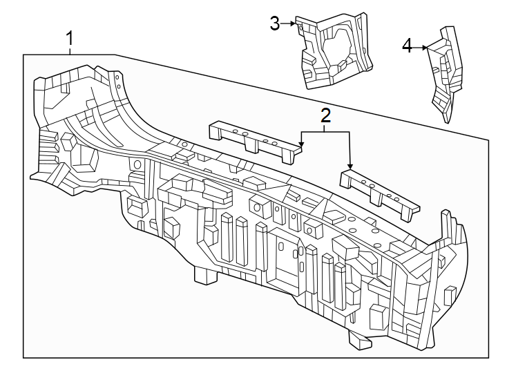 Rear body & floor.