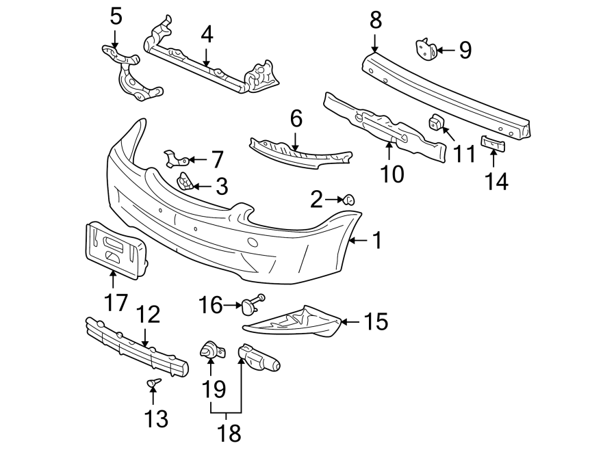 18FRONT BUMPER. BUMPER & COMPONENTS.https://images.simplepart.com/images/parts/motor/fullsize/4470020.png