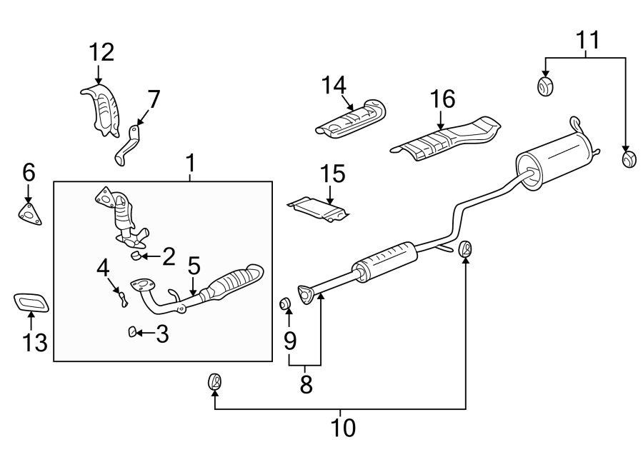 4Exhaust system. Exhaust components. Suspension mounting.https://images.simplepart.com/images/parts/motor/fullsize/4470204.png