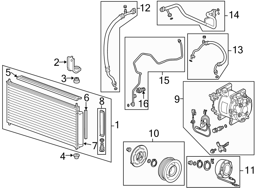 15AIR CONDITIONER & HEATER. COMPRESSOR & LINES. CONDENSER.https://images.simplepart.com/images/parts/motor/fullsize/4471055.png