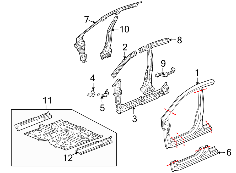 7PILLARS. ROCKER & FLOOR.https://images.simplepart.com/images/parts/motor/fullsize/4471360.png