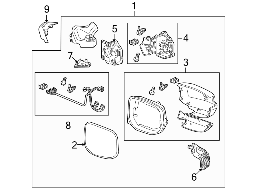 3FRONT DOOR. OUTSIDE MIRRORS.https://images.simplepart.com/images/parts/motor/fullsize/4471385.png