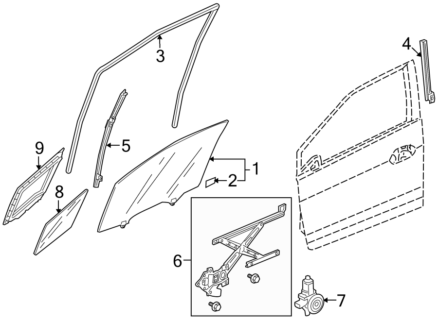 3FRONT DOOR. GLASS & HARDWARE.https://images.simplepart.com/images/parts/motor/fullsize/4471390.png