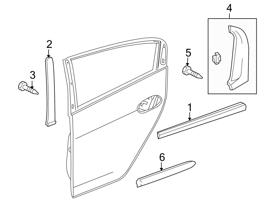 3REAR DOOR. EXTERIOR TRIM.https://images.simplepart.com/images/parts/motor/fullsize/4471410.png