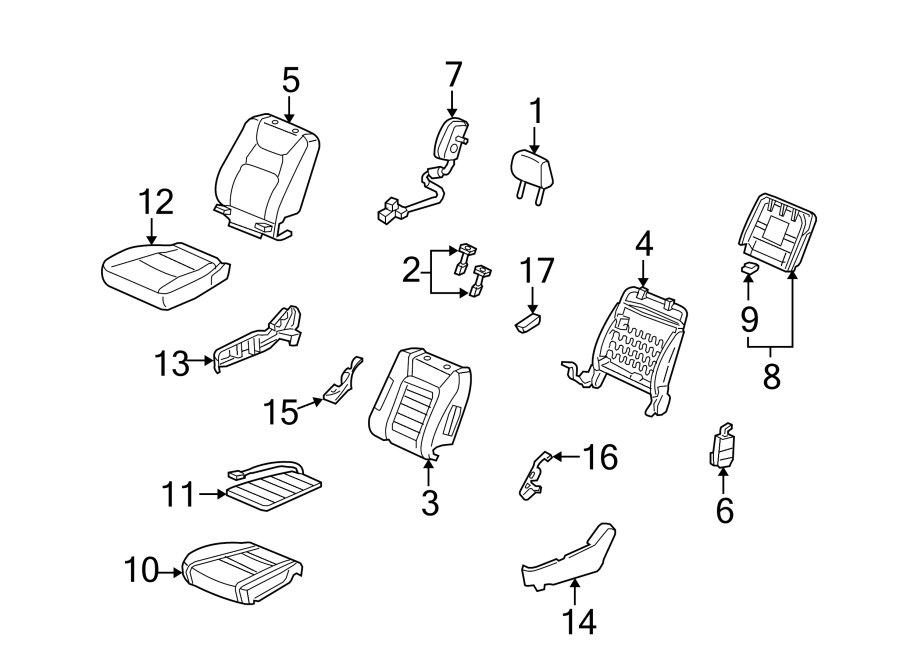 14SEATS & TRACKS. FRONT SEAT COMPONENTS.https://images.simplepart.com/images/parts/motor/fullsize/4475315.png