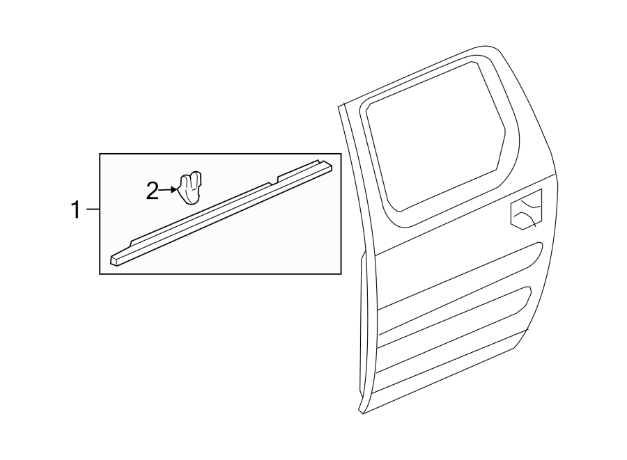 1REAR DOOR. EXTERIOR TRIM.https://images.simplepart.com/images/parts/motor/fullsize/4475435.png