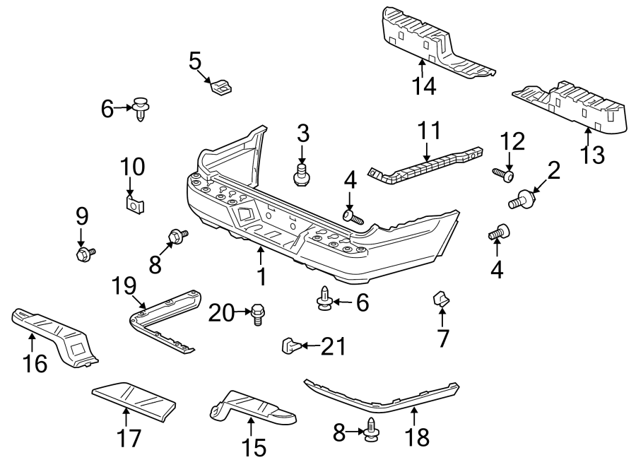 4REAR BUMPER. BUMPER & COMPONENTS.https://images.simplepart.com/images/parts/motor/fullsize/4475565.png