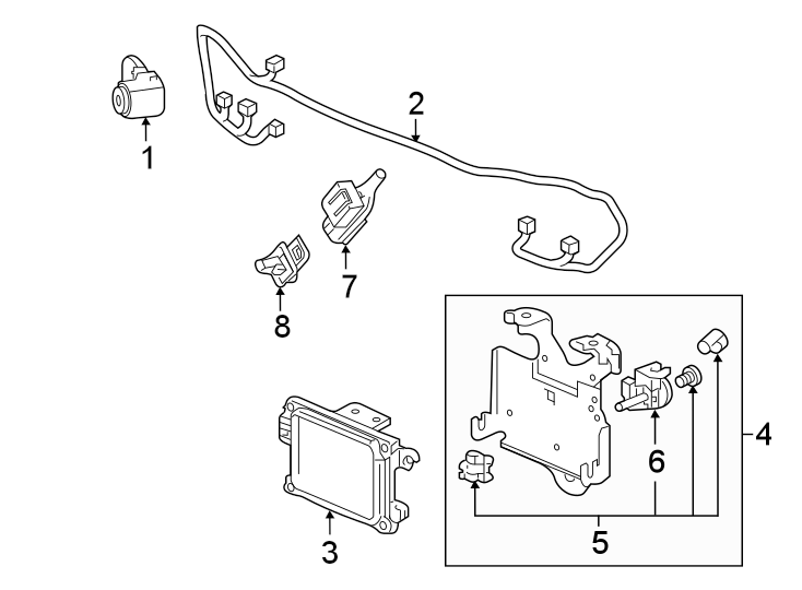 2Front bumper & grille. Electrical components.https://images.simplepart.com/images/parts/motor/fullsize/4476017.png