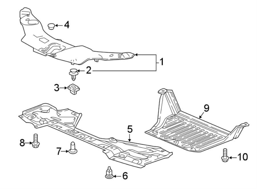 3RADIATOR SUPPORT. SPLASH SHIELDS.https://images.simplepart.com/images/parts/motor/fullsize/4476045.png