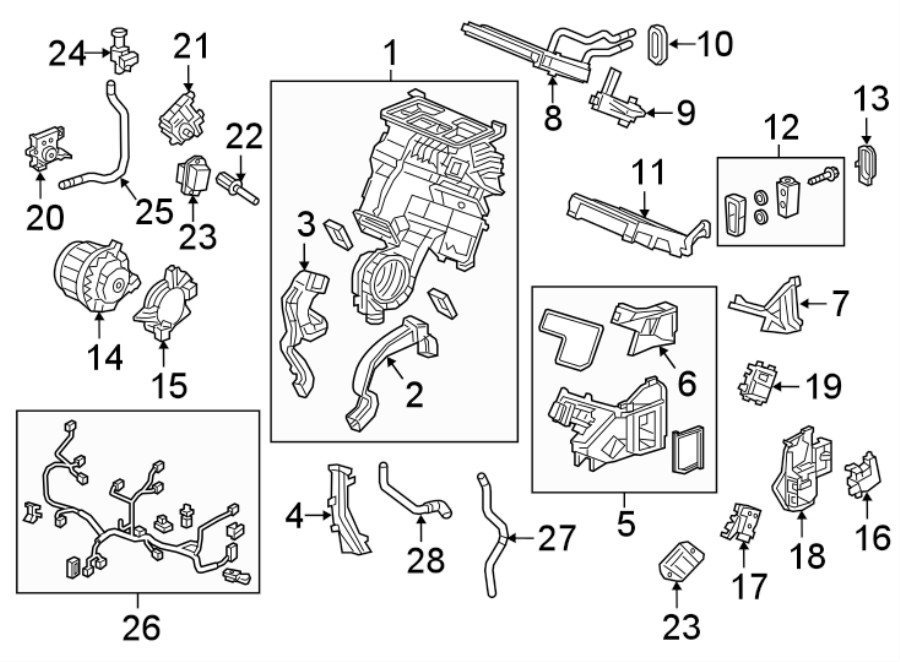 4AIR CONDITIONER & HEATER. EVAPORATOR & HEATER COMPONENTS.https://images.simplepart.com/images/parts/motor/fullsize/4476080.png