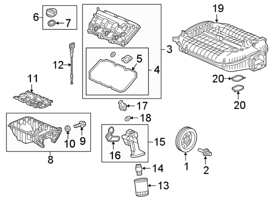 3ENGINE / TRANSAXLE. ENGINE PARTS.https://images.simplepart.com/images/parts/motor/fullsize/4476195.png