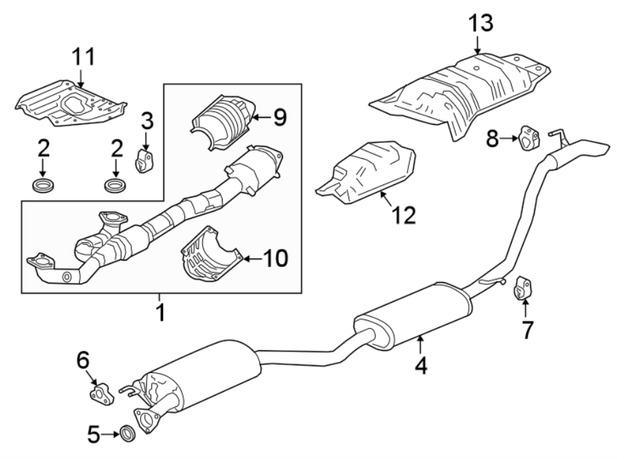 12EXHAUST SYSTEM. EXHAUST COMPONENTS.https://images.simplepart.com/images/parts/motor/fullsize/4476220.png