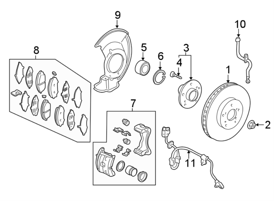 7FRONT SUSPENSION. BRAKE COMPONENTS.https://images.simplepart.com/images/parts/motor/fullsize/4476235.png