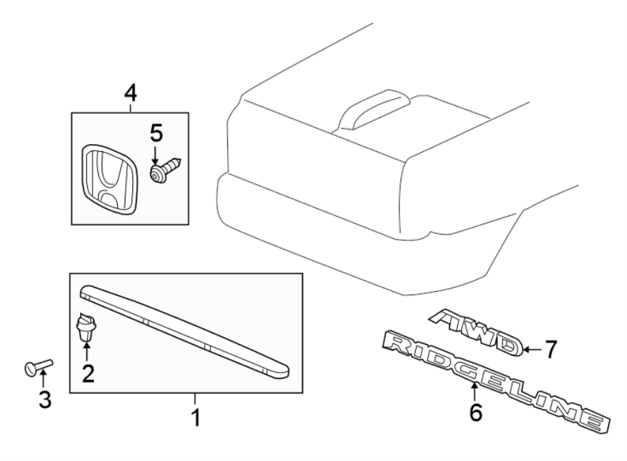 7TAIL GATE. EXTERIOR TRIM.https://images.simplepart.com/images/parts/motor/fullsize/4476650.png