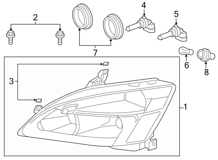 3Front lamps. Headlamp components.https://images.simplepart.com/images/parts/motor/fullsize/4480040.png