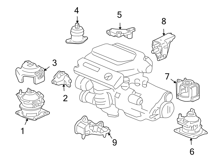 1ENGINE / TRANSAXLE. ENGINE & TRANS MOUNTING.https://images.simplepart.com/images/parts/motor/fullsize/4480330.png