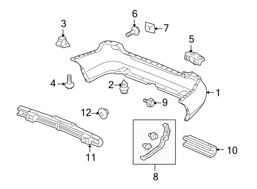 8REAR BUMPER. BUMPER & COMPONENTS.https://images.simplepart.com/images/parts/motor/fullsize/4480975.png