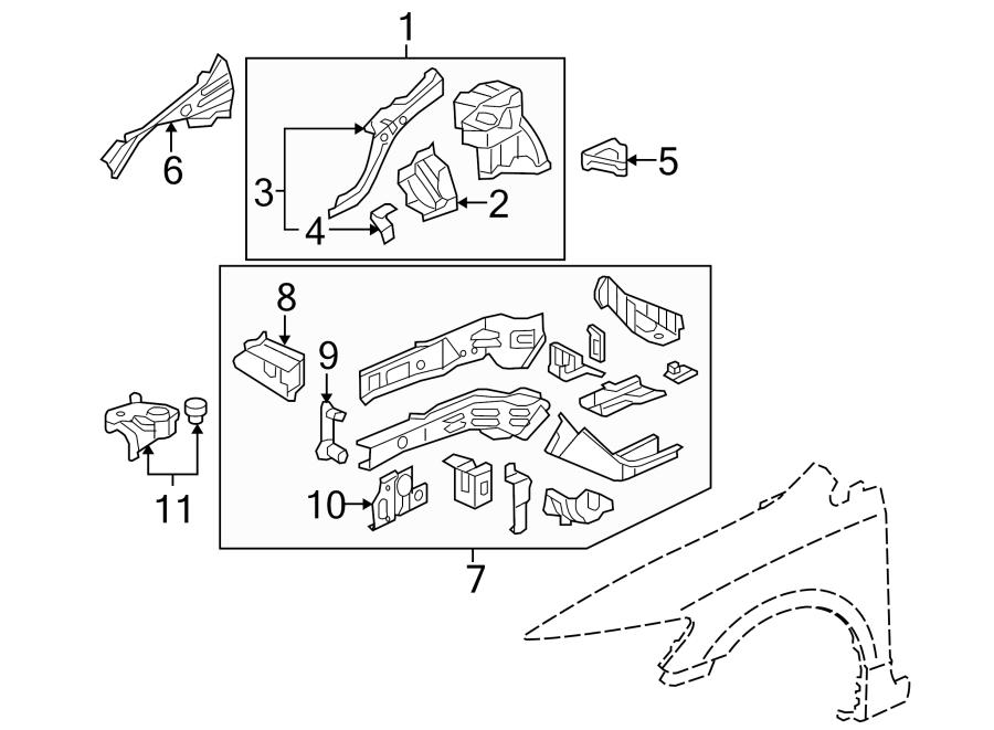 5FENDER. STRUCTURAL COMPONENTS & RAILS.https://images.simplepart.com/images/parts/motor/fullsize/4481105.png