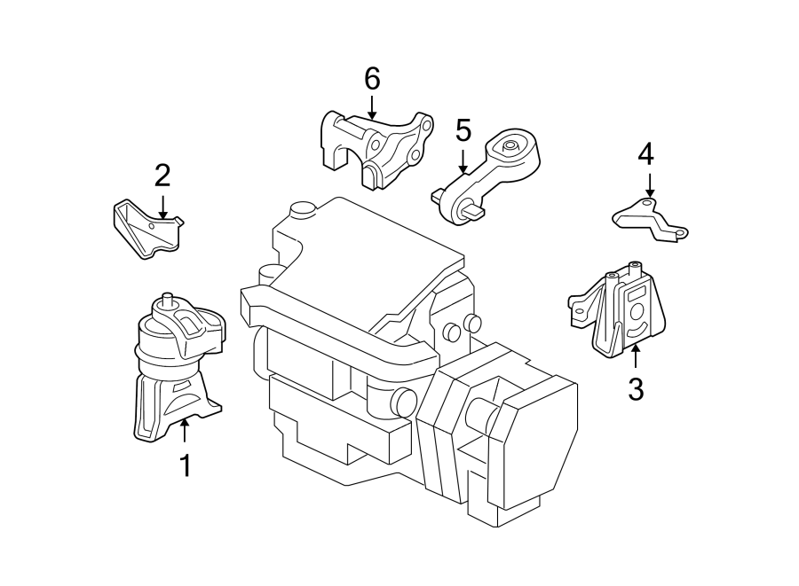 3ENGINE / TRANSAXLE. ENGINE & TRANS MOUNTING.https://images.simplepart.com/images/parts/motor/fullsize/4481190.png