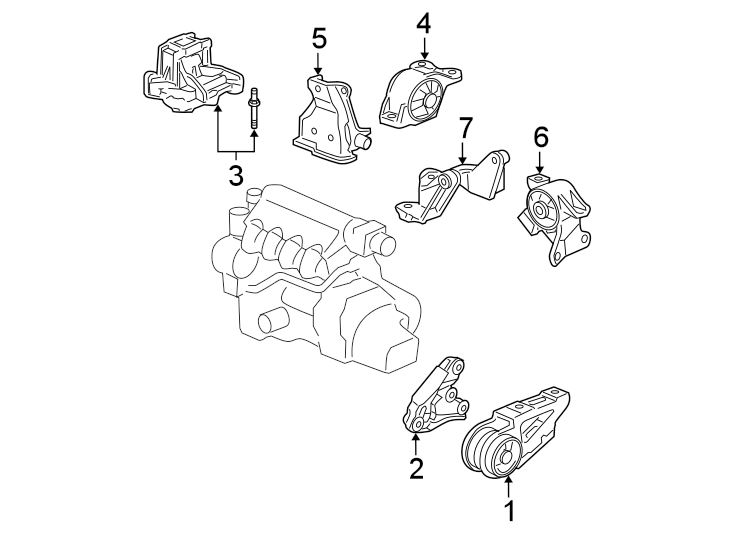 6ENGINE / TRANSAXLE. ENGINE & TRANS MOUNTING.https://images.simplepart.com/images/parts/motor/fullsize/4485145.png