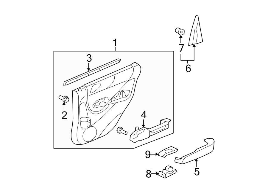 6REAR DOOR. INTERIOR TRIM.https://images.simplepart.com/images/parts/motor/fullsize/4485405.png